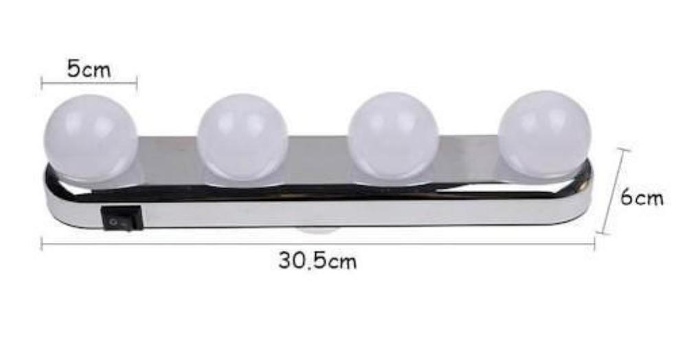 Portable LED Makeup Mirror Light