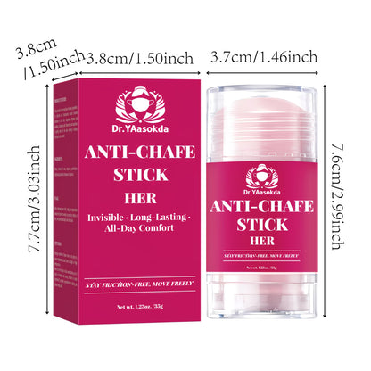 Women’s Anti-Chafe Stick – Friction Relief Balm for Thighs
