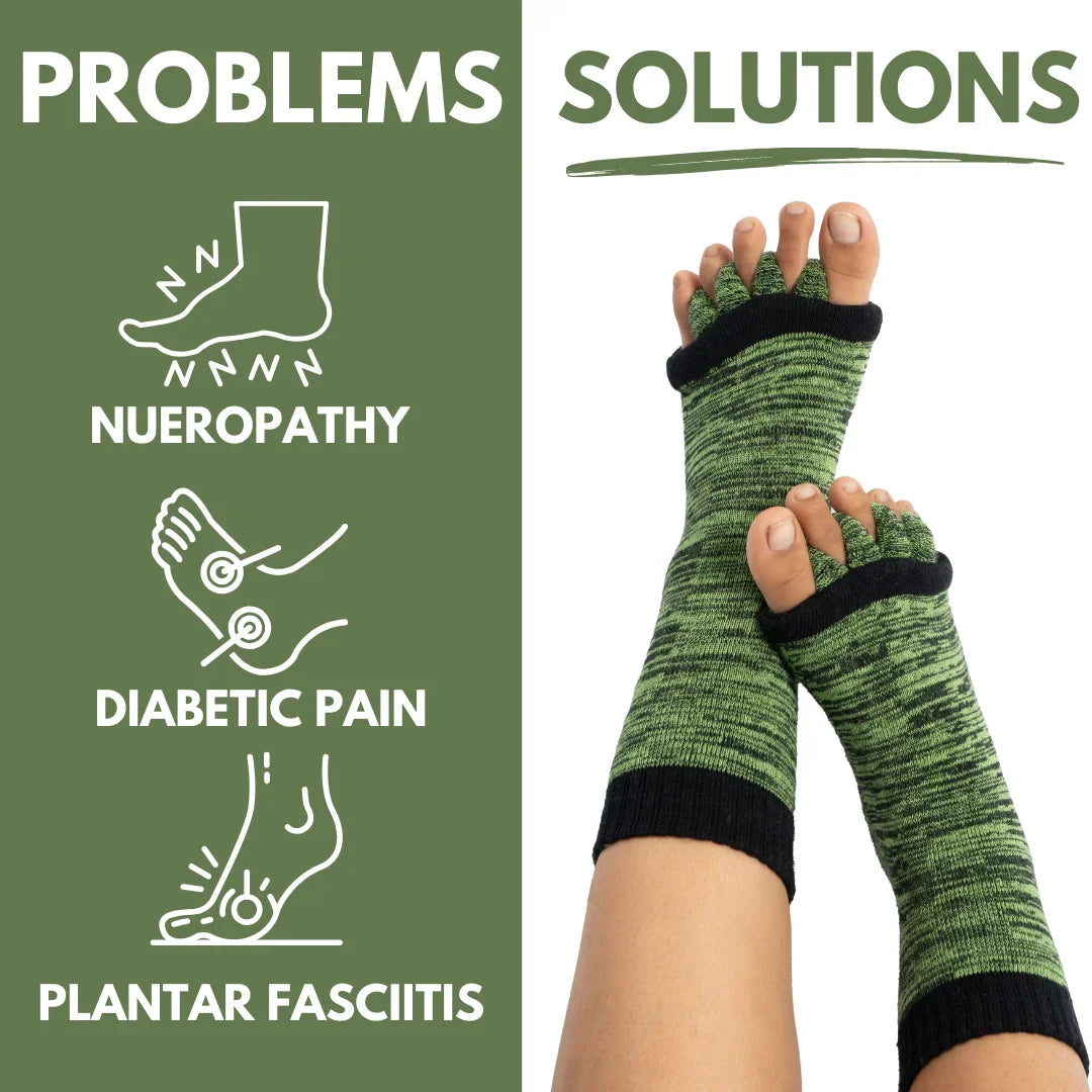 Light Purple Foot Alignment Socks