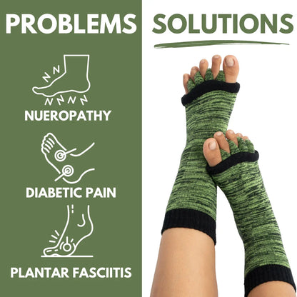 Grey Foot Alignment Socks