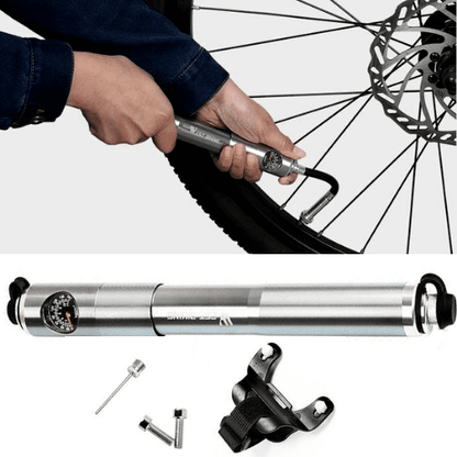 #1 Portable Mini Bike Pump