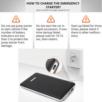 Mullti-Functional Jump Starter and Portable Power Bank