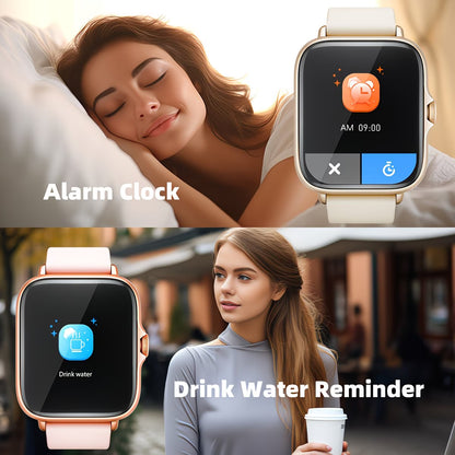 HD Smartwatch with Bluetooth Calling, Fitness Tracker & Sleep Monitor