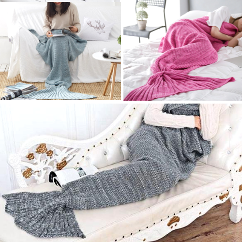 Mermaid Blanket - Mermaid Tail Blanket