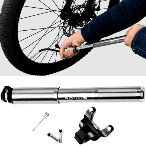 #1 Portable Mini Bike Pump