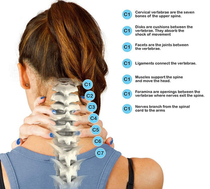 INSTANT NECK PAIN RELIEF - Cervical Neck Traction Device - Inflatable