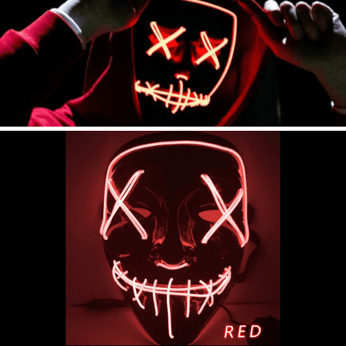 HOT Purge LED Mask - Halloween Mask