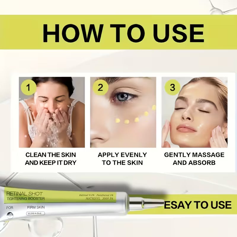 Retinal Firming Serum Set (3-Pack) with Niacinamide & Vitamin E