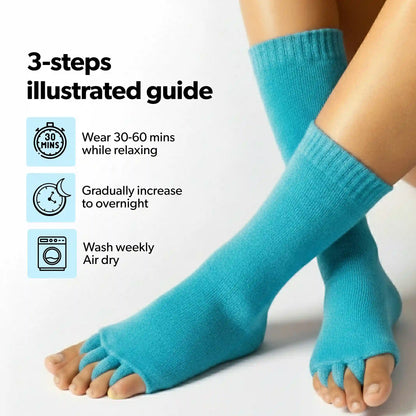 Blue Foot Alignment Socks