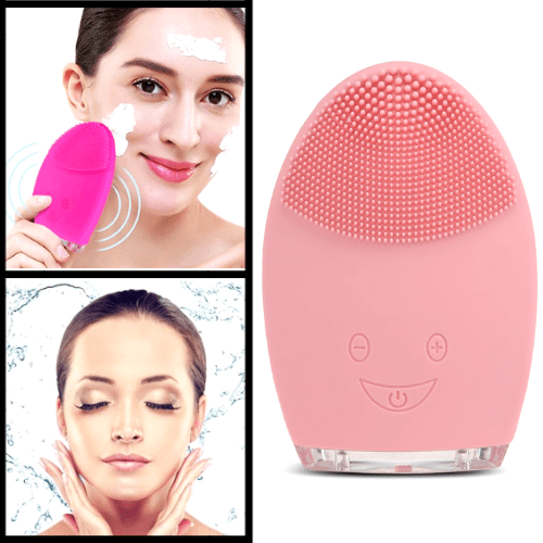Mini Electric Facial Cleaning Massage Brush