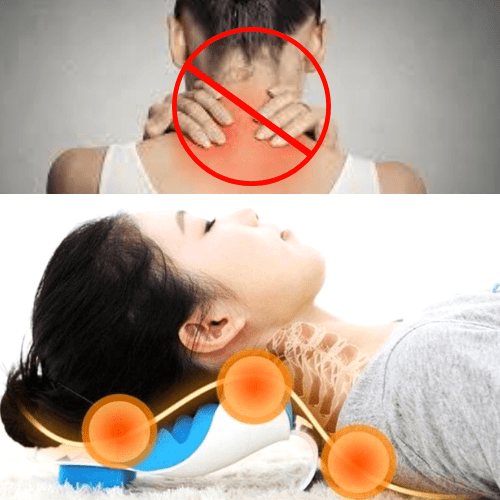Portable Therapeutic Neck Pillow