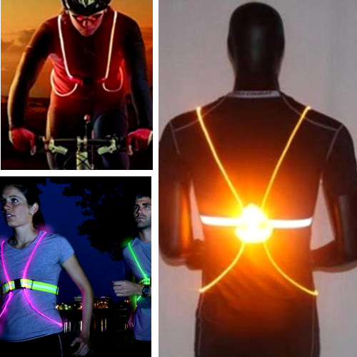 Running Light Vest - LED Light Vest