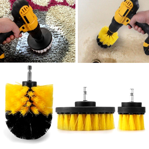 Power Scrubber Drill Brush Kit