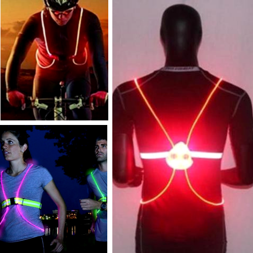 Running Light Vest - LED Light Vest