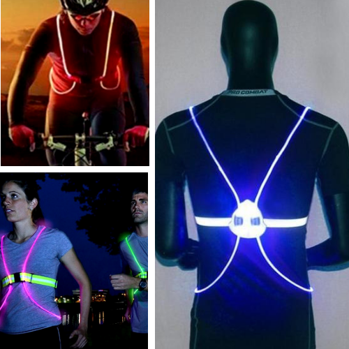 Running Light Vest - LED Light Vest