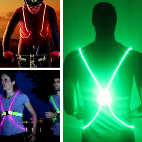 Running Light Vest - LED Light Vest