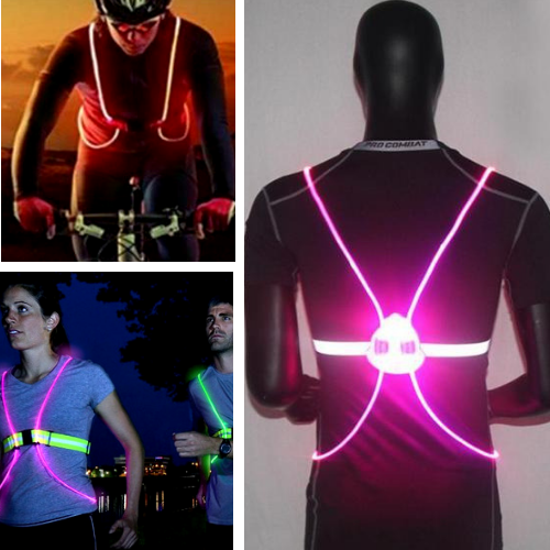 Running Light Vest - LED Light Vest