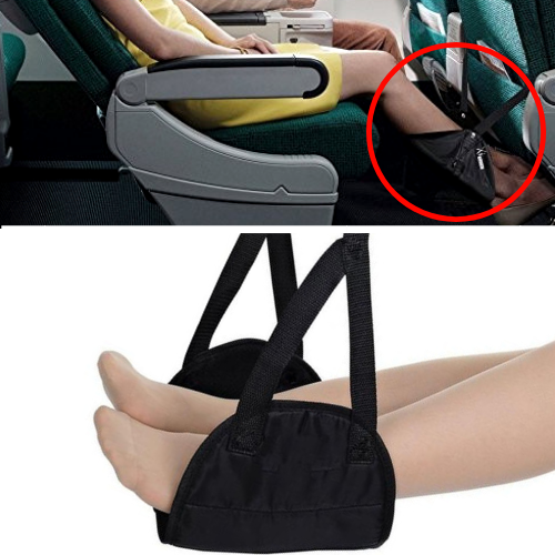 Portable Airplane Footrest