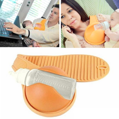 The Hands Free Baby Bottle Holder