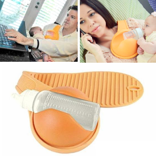 The Hands Free Baby Bottle Holder