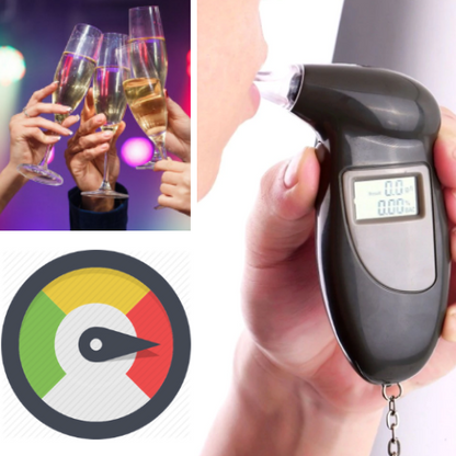 Pocket Breathalyzer Keychain