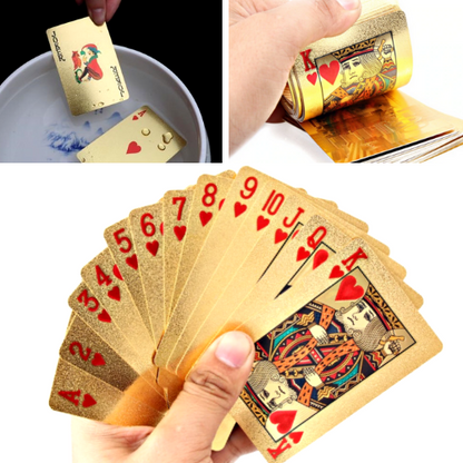 Gold Playing Cards