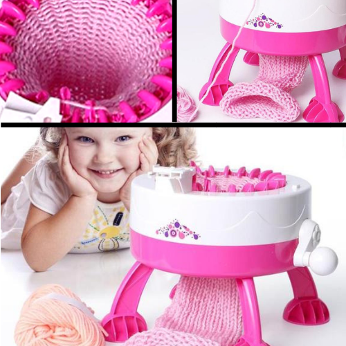 Kids Hand Knitting Machine