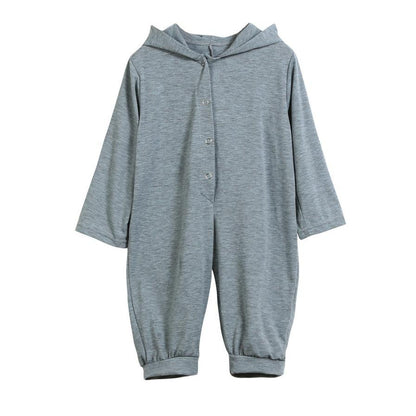 Cute Hooded Dinosaur Romper