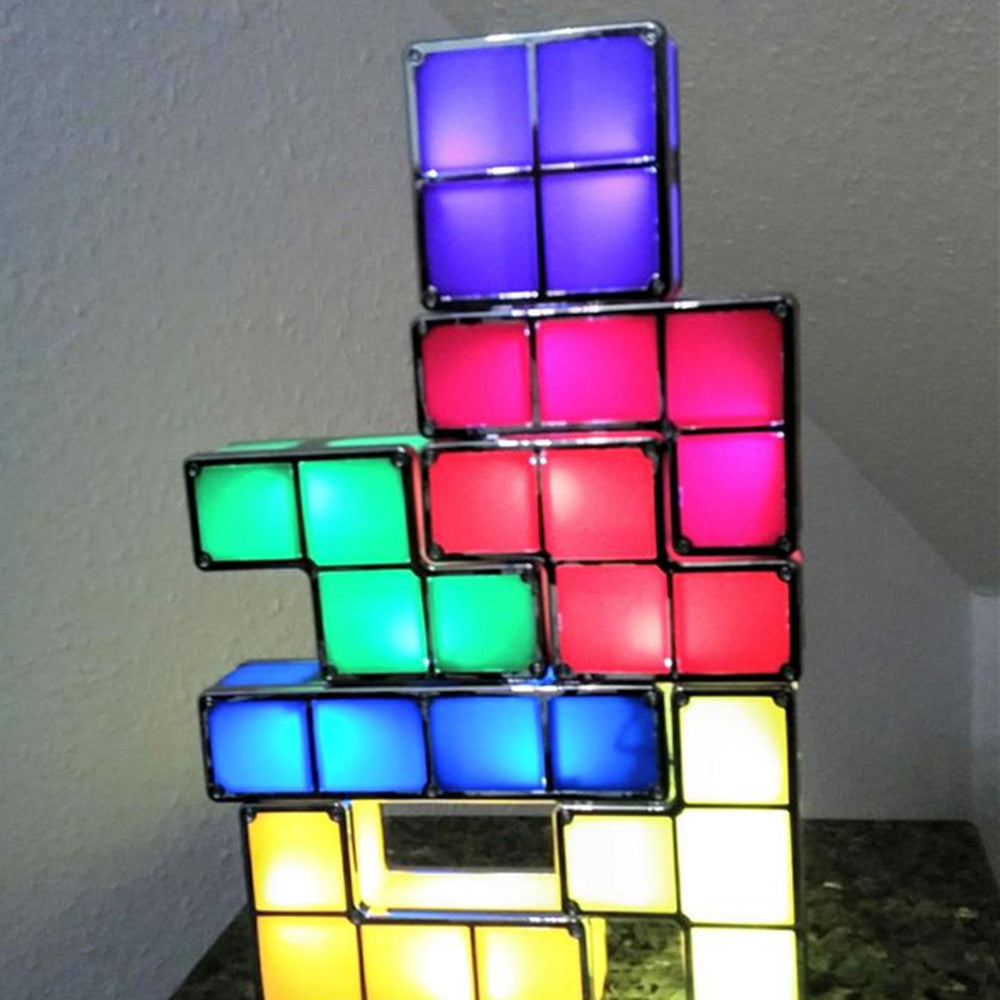Tetris Lamp