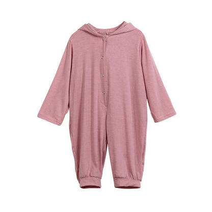 Cute Hooded Dinosaur Romper