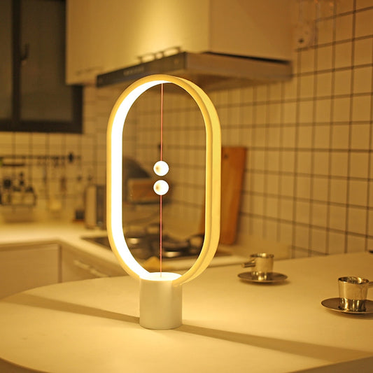 Wood Magnetic Table Lamp