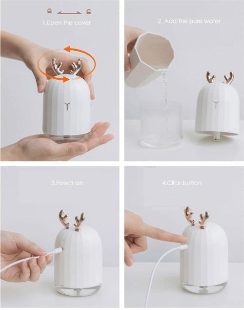 Portable Mini Ultrasonic Air Humidifier