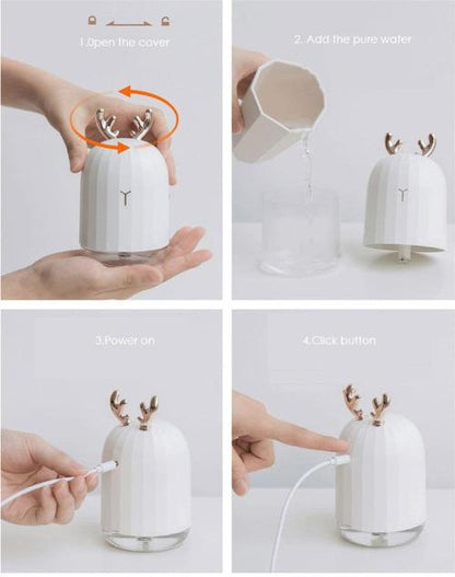 Portable Mini Ultrasonic Air Humidifier