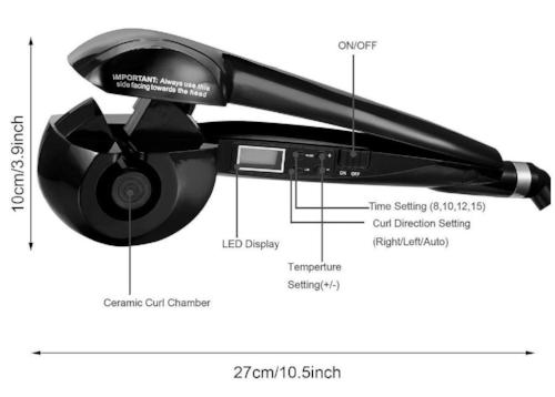Automatic Hair Curler - Automatic Curling Iron