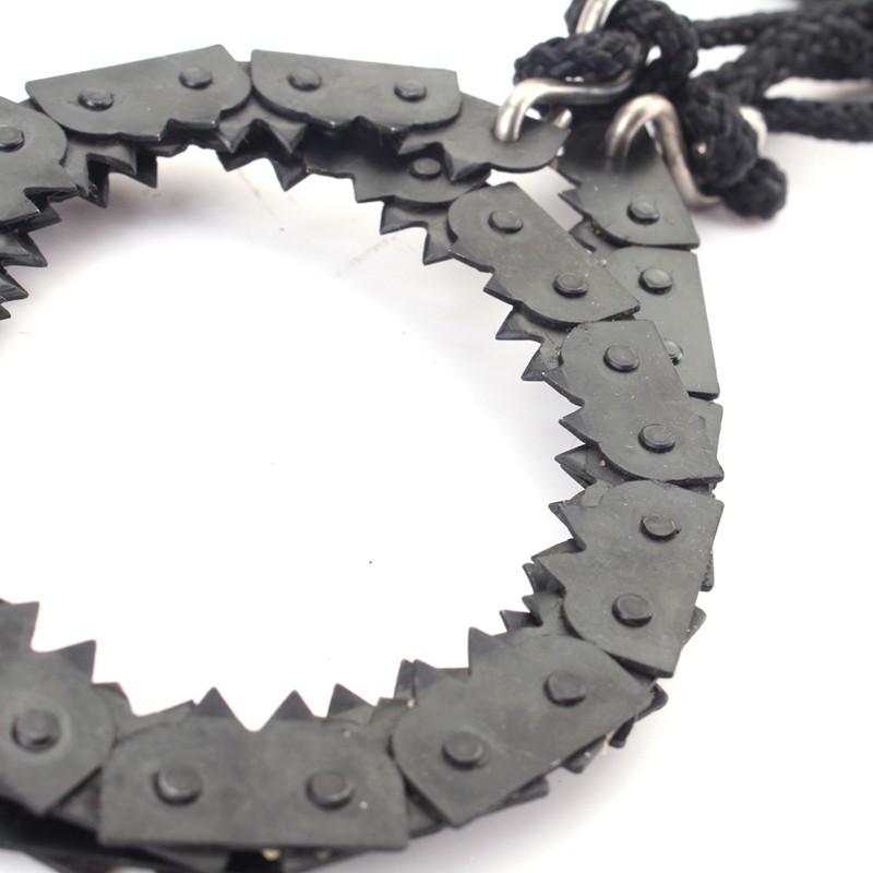 #1 Survival Pocket Chainsaw - Portable Camping Chainsaw