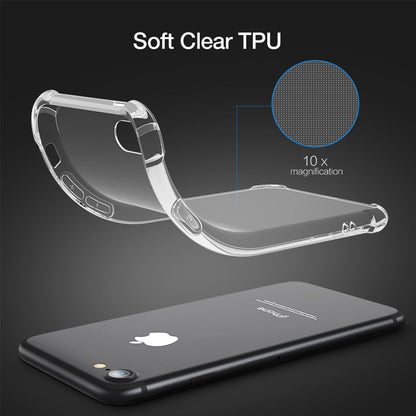 Shock Proof Transparent Silicone Case For iPhone