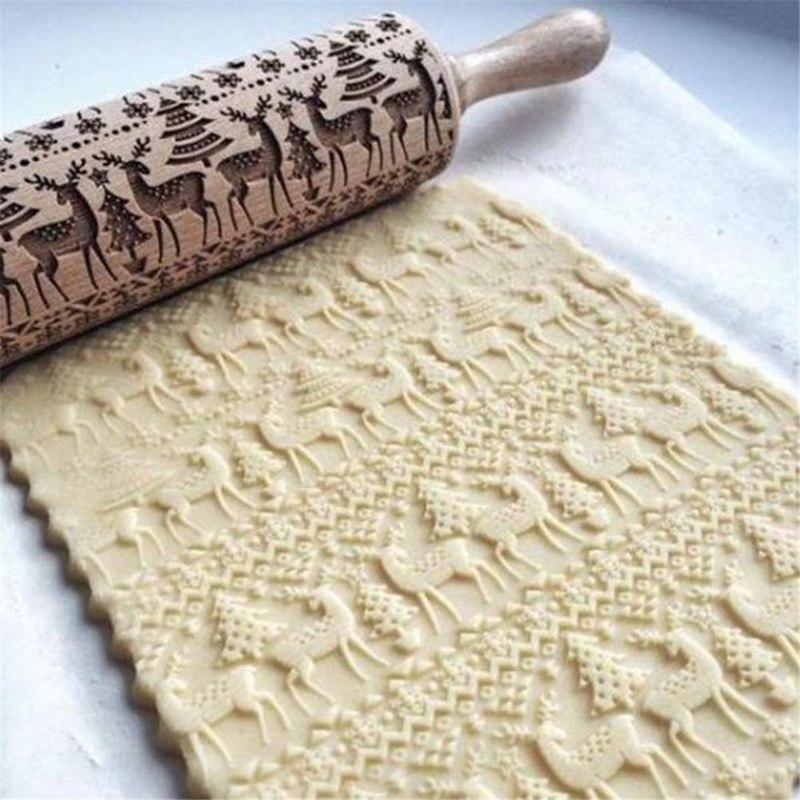 The Original Christmas Embossed Rolling Pin - Special