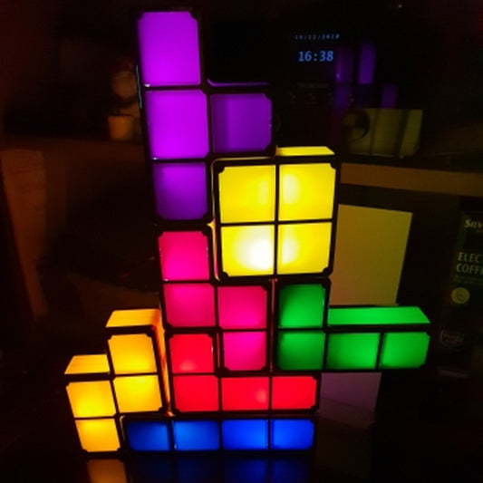 Tetris Lamp