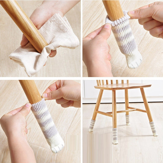 Kitty Paw Chair Socks