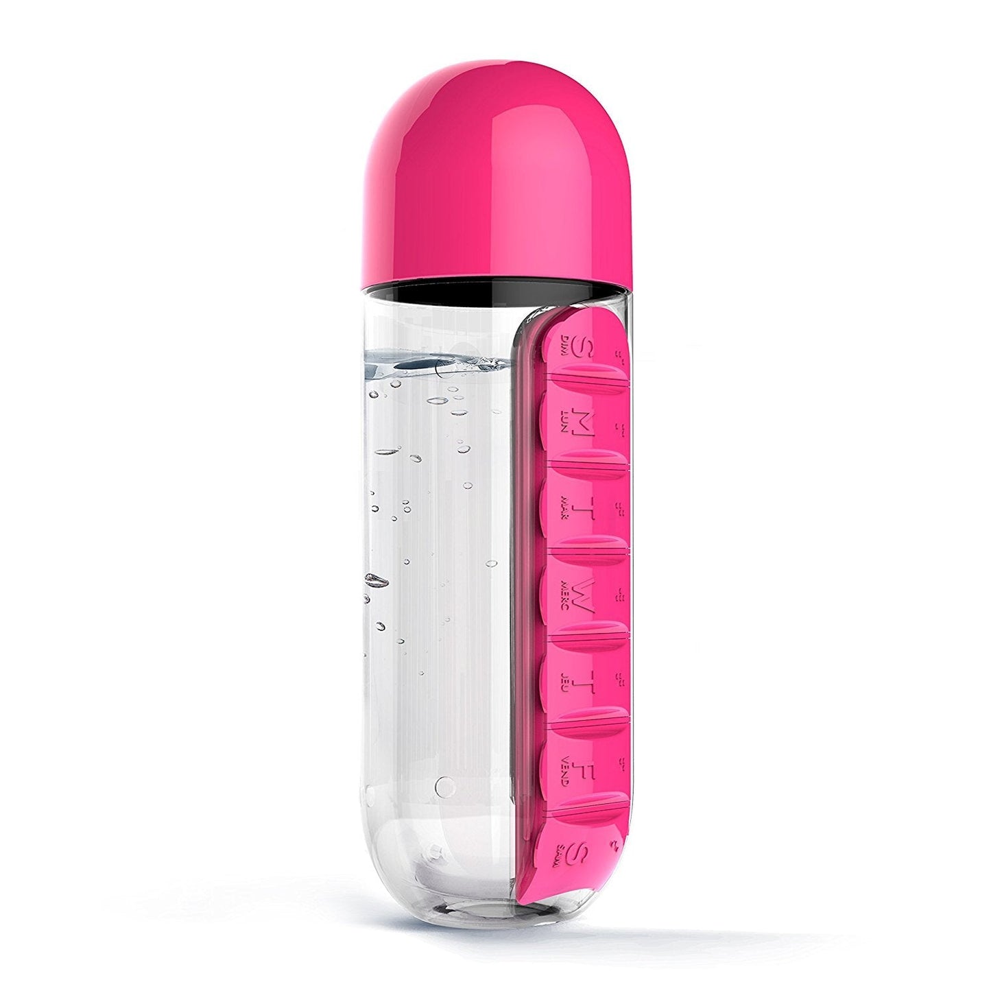 Vitamins Organizer Water Bottle
