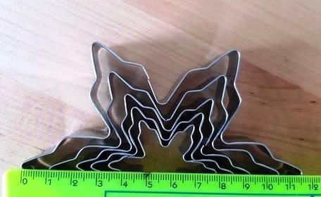 Premium Snowflake Cookie Cutters - 5 Pcs Set - Stainless Steel