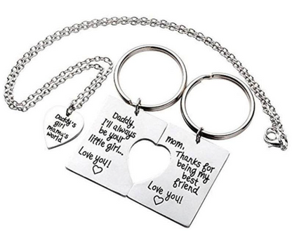 Daddy's Girl Momma's World 3 Piece Set