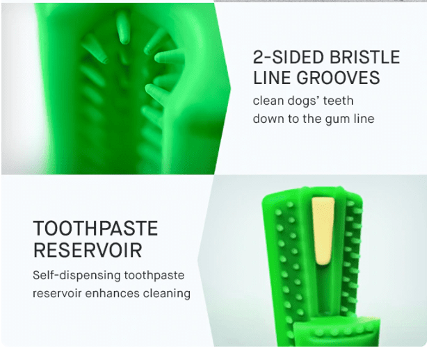 Dog Toothbrush - Helps Prevent Dog Gum Disease