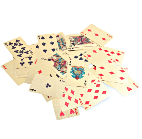 Gold Playing Cards