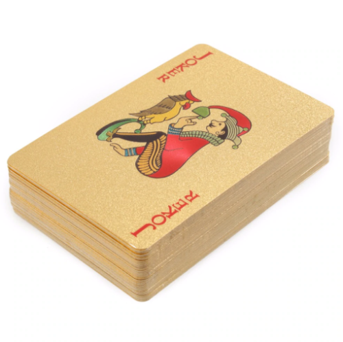 Gold Playing Cards