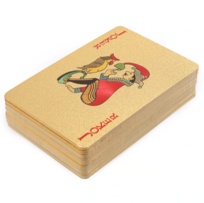 Gold Playing Cards