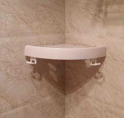 Snap Up Bathroom Shelf Organizer