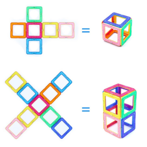 Original Magical Magnetic Blocks Educational Toys