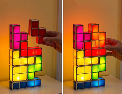 Tetris LED Lamp