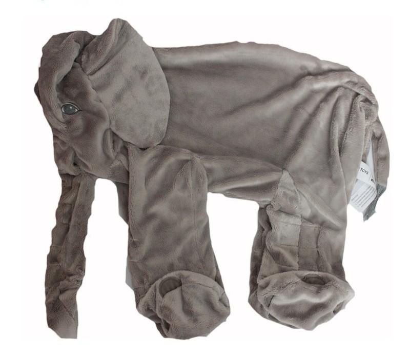 Elephant Plush Pillow - Soft & Comfy
